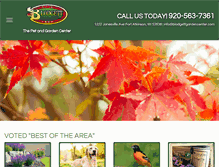 Tablet Screenshot of blodgettgardencenter.com